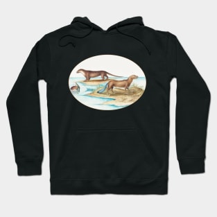 Two Otters and a Beaver (1575–1580) Hoodie